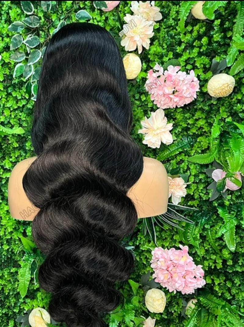 natural body wave 13x6 200 density 100% human hair lace frontal wigs