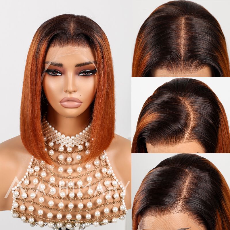 T4/350 straight bob wig