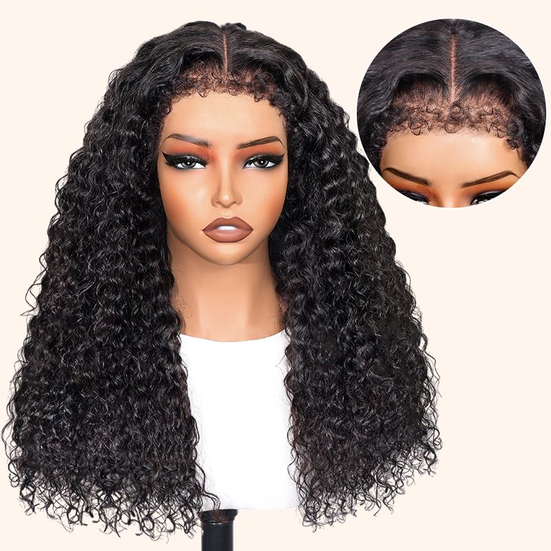 360 lace gluless with crystal string 4C hairline