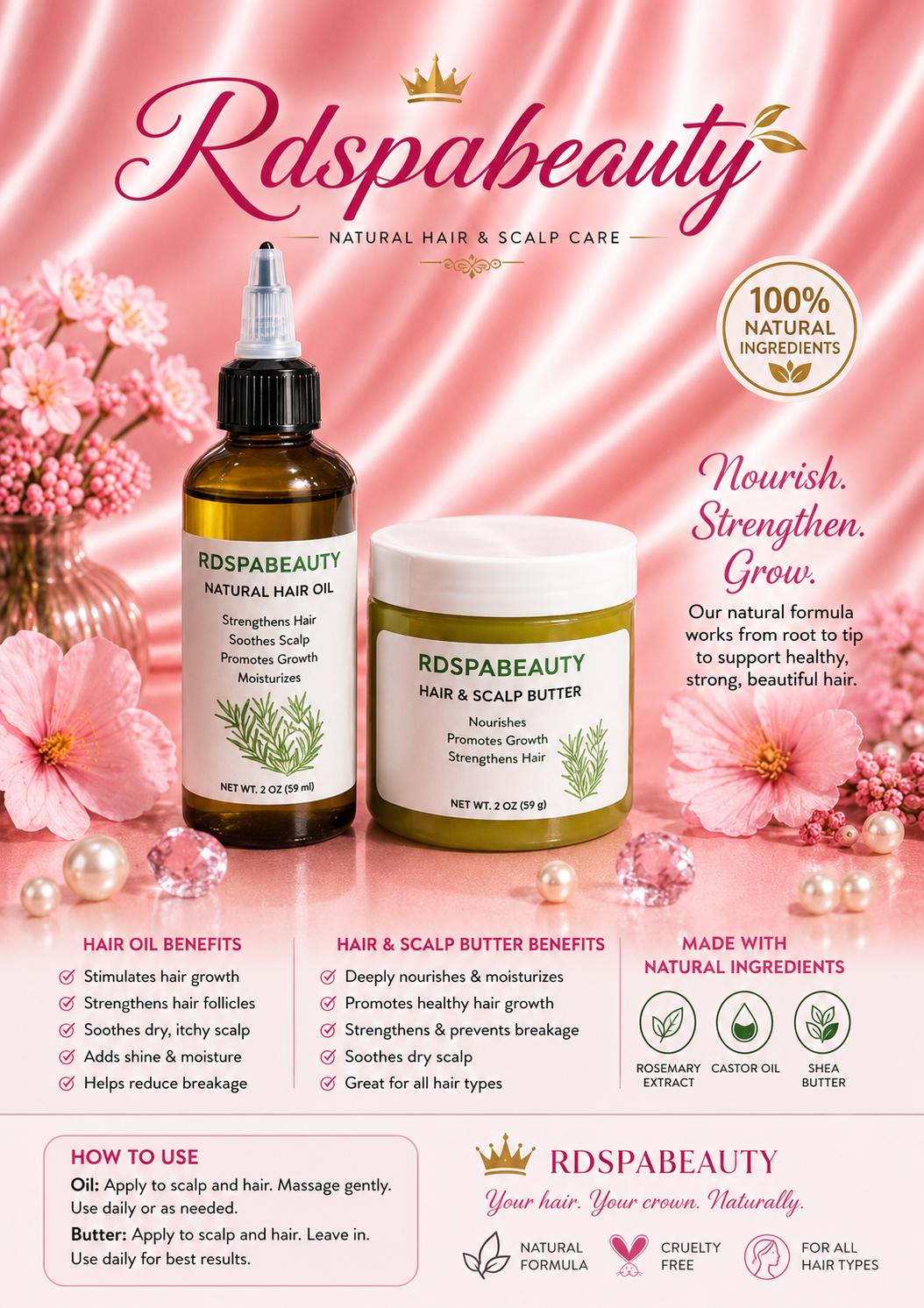 R&D Grow unisex Daily moisturizing