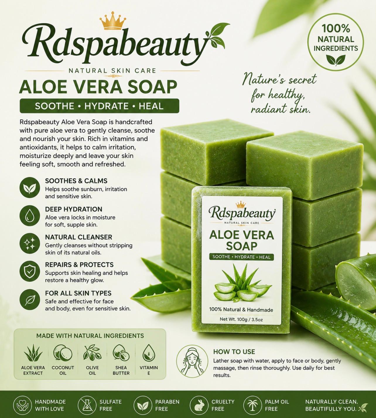 Rdspabeauty asosi glow soap 6 pcs 100g
