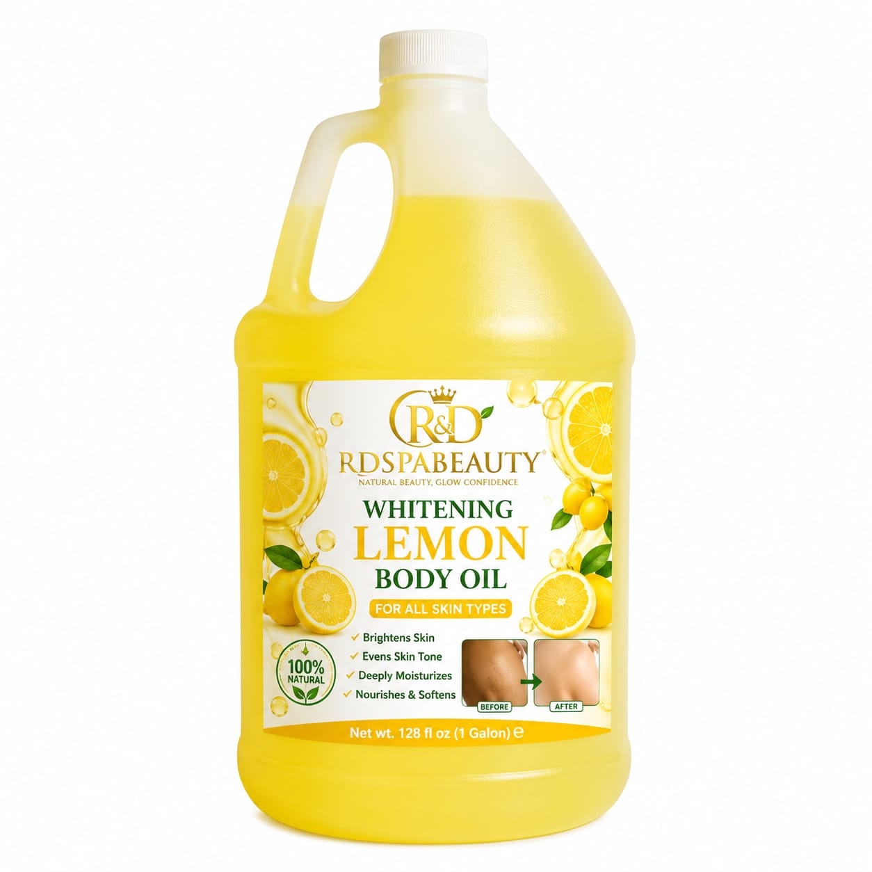 Rdspabeauty  Whitening Lemon body oil 128 fl oz