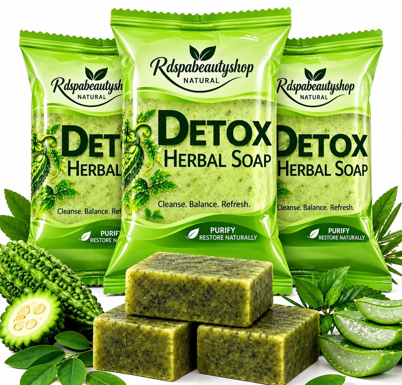 R&amp;D  3 pack Herbal antibacterial facial soap