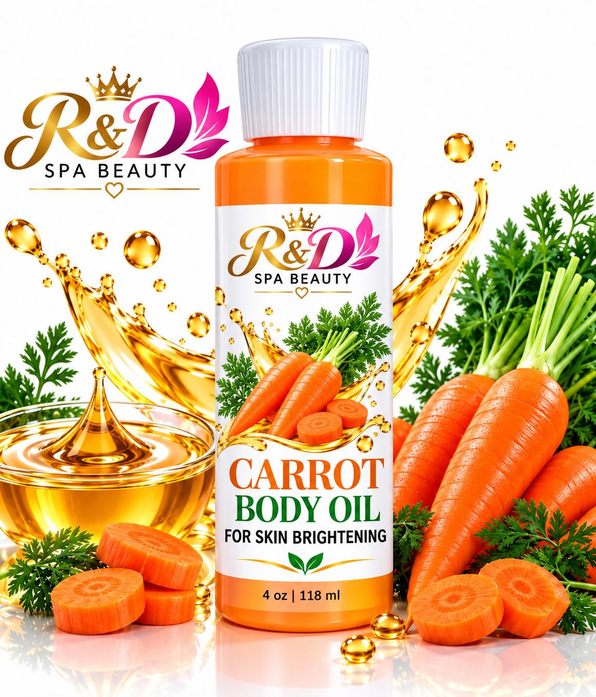 Rdspabeauty Glowskin carrot body oil